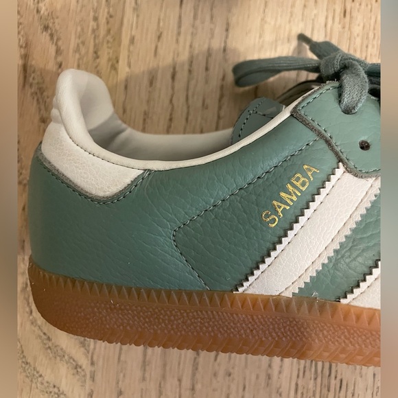 Adidas Samba OG green womens size 8 - Picture 2 of 10